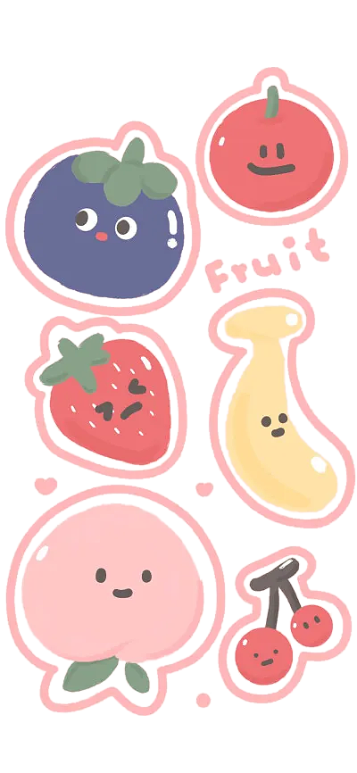 卡通水果蔬菜與文化用品 創(chuàng)意與教育的完美融合